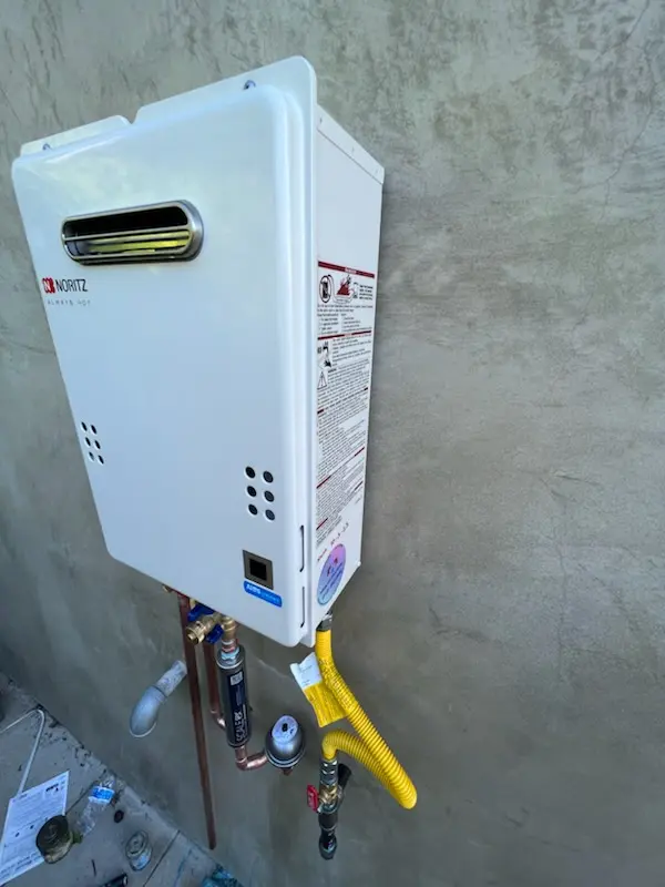 Tankless water heater installation for New Boston homes